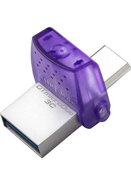 Datatraveler Microduo 3c 64GB Usb-C ve Usb-A Flash Sürücü | 200 Mb/s'ye Varan Hızlar | USB 3.2 Gen 1 | Duo Konnektör | DTDUO3CG3/64GB fiyatları