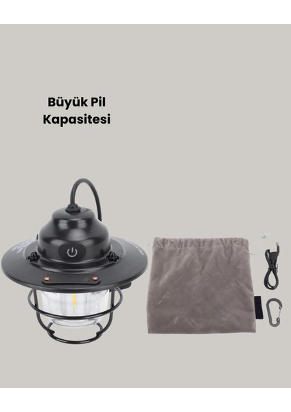 Dekoratif ve Fonksiyonel Taşınabilir Kamp Gece Lambası modelleri