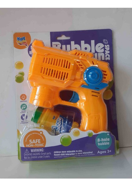 Bubble Gun Pilli Köpük Tabancası