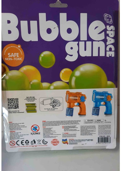 Bubble Gun Pilli Köpük Tabancası fiyatları