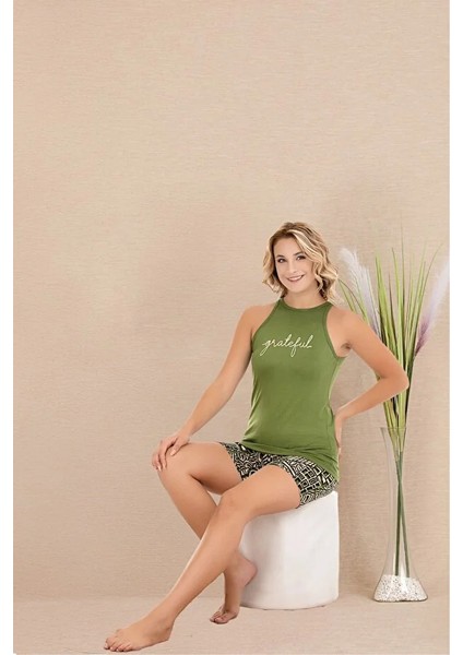 Lady Lingerie Kolsuz Atlet-Şort Kadın Pijama Takımı