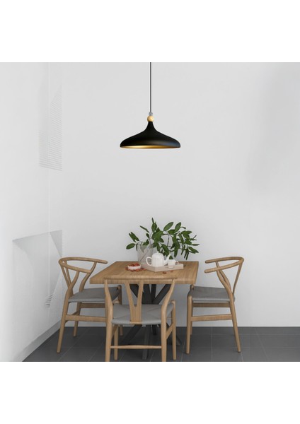 Champion Siyah Küçük Şeffaf Boncuk Tekli Avize Sarkıt Salon Mutfak Cafe Butik Aydınlatma Avizeler fırsatları