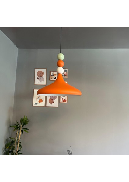 Champion Renkli Boncuk Başlık Tekli Avize Sarkıt Salon Mutfak Butik Lamba Aydınlatma Avizeler fiyatları