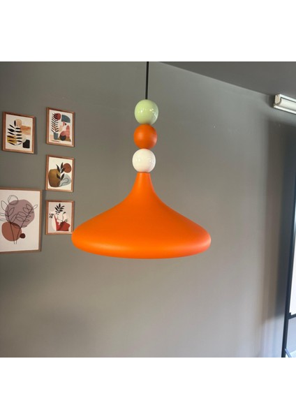 Champion Renkli Boncuk Başlık Tekli Avize Sarkıt Salon Mutfak Butik Lamba Aydınlatma Avizeler modelleri