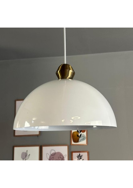 Yimpi Avize Tekli Eskitme Boncuk Başlık Sarkıt Salon Kuaför Cafe Dekoratif Aydınlatma Pastane modelleri