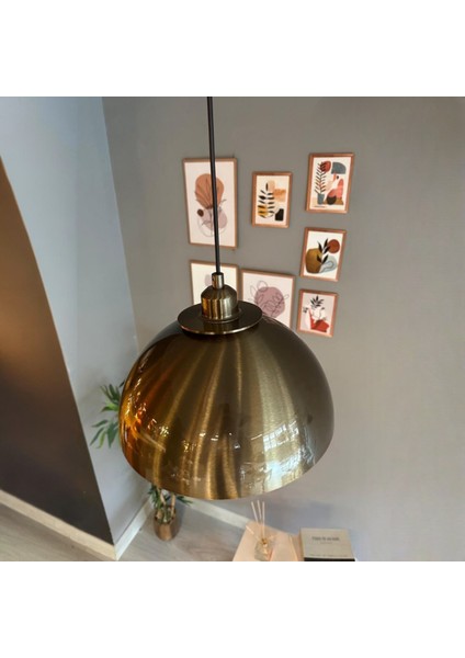 Yimpi Eskitme Avize Tekli Eskitme Ufo Yarım Lale Başlık Sarkıt Salon Dekoratif Aydınlatma Pastane fırsatları