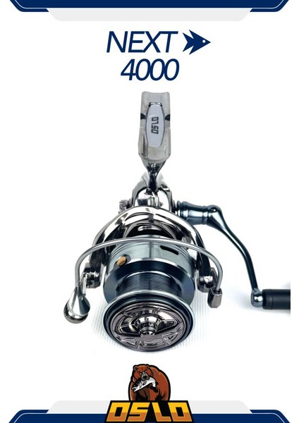 Next 4000 210CM 20-40GR Remixon Double Black Spin Olta Takımı Seti