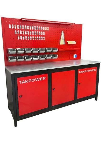 TTR4413 2 Metre Takım Tezgahı 3 Dolaplı fiyatları