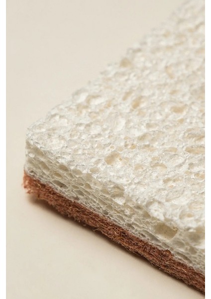 Seramik Sabunluk ve Süngerlik Seti Modern Mutfak Banyo Deterjan Dispenser Organizer 380 ml 9X7X17 cm