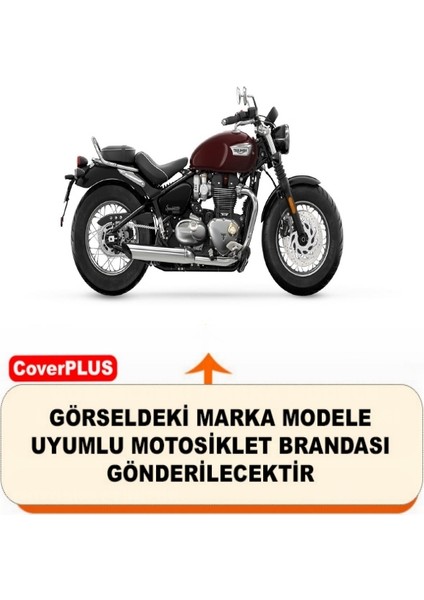 Triumph Speedmaster Branda Motosiket Brandası (Siyah Renk) Motor Örtüsü Çadır Su Geçirmez Motosiklet Kılıfı Motor Brandası fiyatları