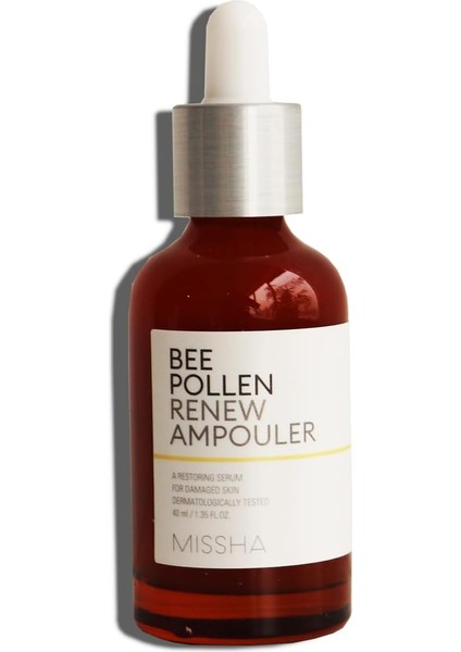 Mıssha Arı Poleni Içeren Yoğun Besleyici Nemlendirici Ampul 40ML Bee Pollen Renew Ampouler fiyatları
