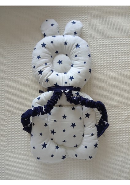 %100 Pamuk Kumaştan Bebek Kafa ve Boyun Koruma Yastığı Boyutlar: 33X19 cm fiyatları