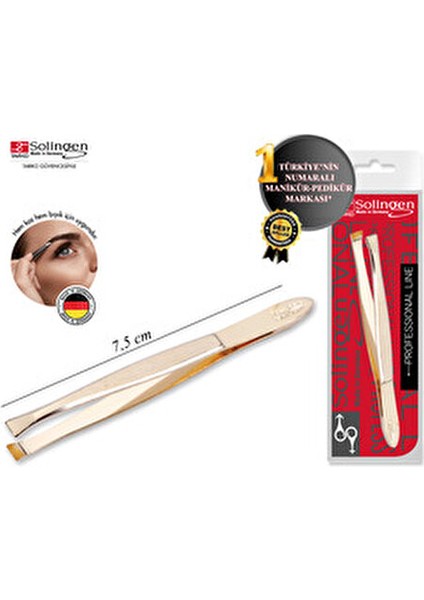 Cımbız 7336 Altın Renkli Hassas Tüy Alma Aracı 1 Adet Yüksek Kalite modelleri