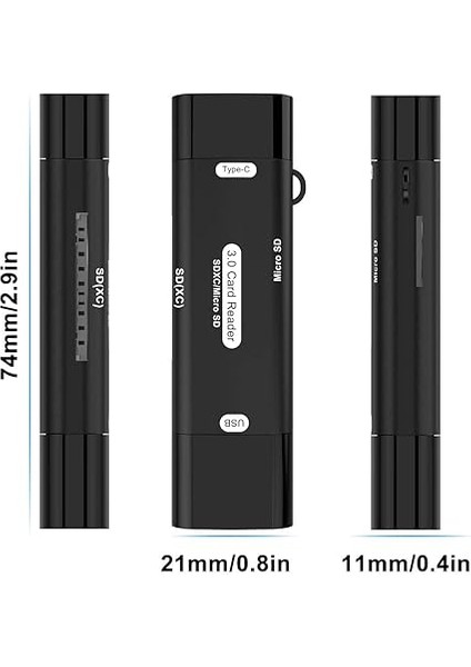Micro Sd Kart Okuyucu Type C To USB 3.0 Çevirici Otg 5 Gbps Hafıza Kartı Okuyucu Adaptör Micro Sd Card Reader Rktsd indirimleri