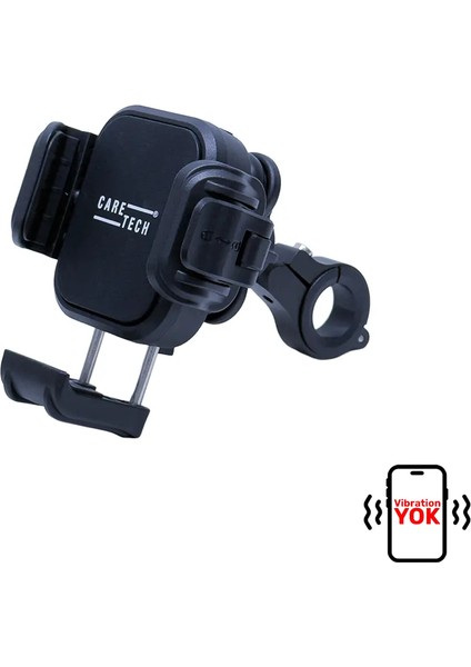 CT-M16 Telefon Tutucu Titreşim Önleyicili Motosiklet Gidon Montajlı Klipsli Su Geçirmez Üniversal modelleri