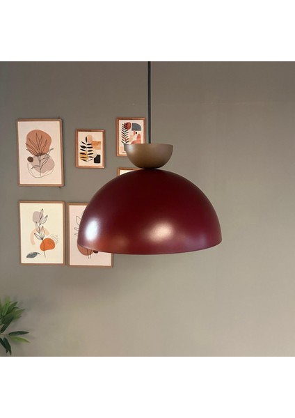 Yimpi Avize Tekli Sarkıt Sütlü Kahve Şapkalı Başlık Salon Kuaför Cafe Dekoratif Aydınlatma Pastane fırsatları