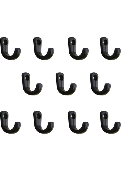 Tekli Bijuteri, Dekor Askısı - Siyah, 100 Adet, 10X18X22 mm ( Lisinya ) fiyatları