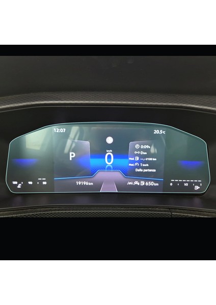 Volkswagen T-Roc Uyumlu Dijital Gösterge 9h Nano Ekran Koruyucu 2024-2025