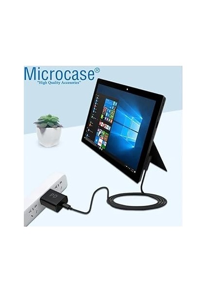 Surface Pro 3-4-5-6-7-8 Uyumlu Type-C Pd Manyetik Şarj Kablosu 150 cm - AL4145 fiyatları