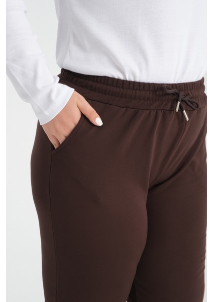 Curve Kışlık Jogger Cepli Dalgıç Kumaş Şardonlu Polar Eşofman Altı fiyatları