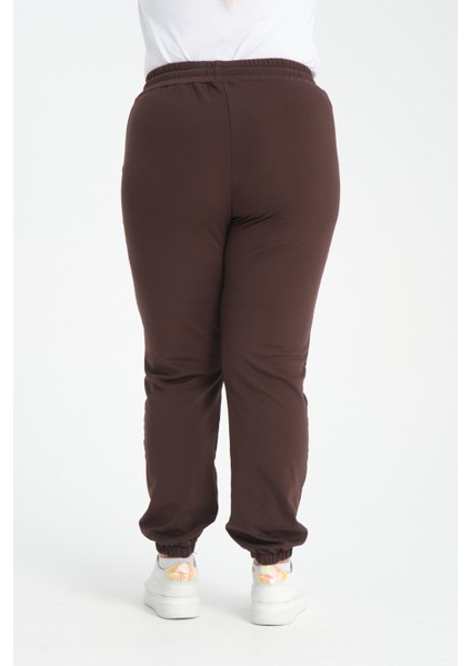 Curve Kışlık Jogger Cepli Dalgıç Kumaş Şardonlu Polar Eşofman Altı fırsatları