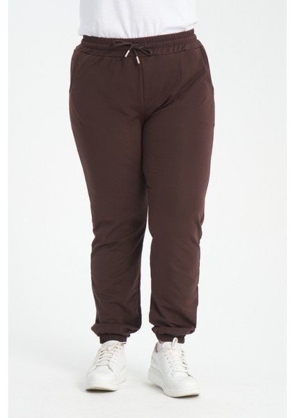 Curve Kışlık Jogger Cepli Dalgıç Kumaş Şardonlu Polar Eşofman Altı indirimleri