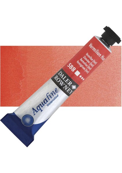 Aquafine Tüp Sulu Boya 8 Ml. 588 Vermılıon Hue