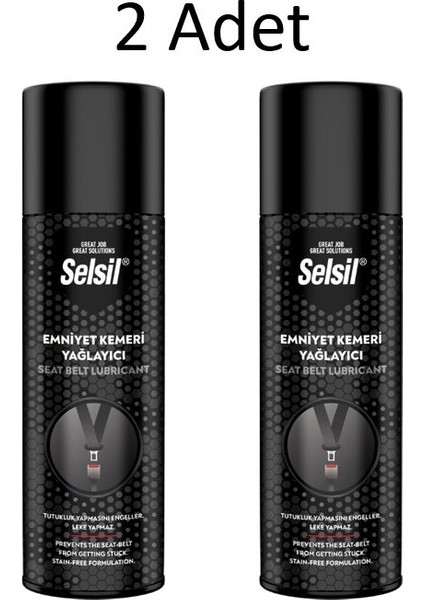 Emniyet Kemeri Yağlayıcı 2 Adet