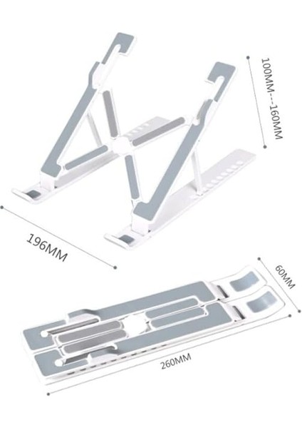 Kaymaz Tabanlı Ayarlanabilir Laptop Standı fiyatları