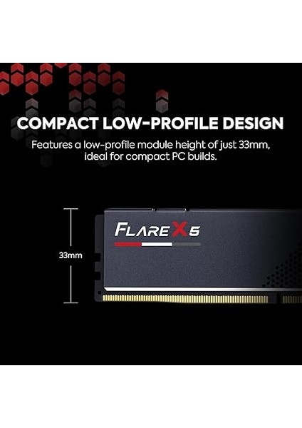 Flare X5 F5-6000J3636F16GX2-FX5 Bellek Modülü 32 GB 2 x 16 GB Ddr5 6000 Mhz fırsatları