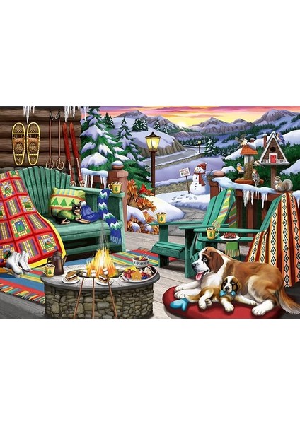 Dinlenme Puzzle, 1000 Parça