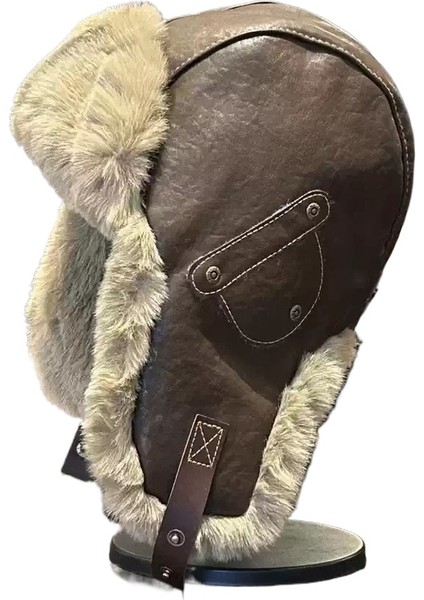 Kış Pamuklu Soğuk ve Sıcak Kore Tarzı Bayanlar Lei Feng Şapkası (Yurt Dışından)