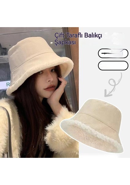Kış Kadın Sherpa Şapka Açık Sıcak Şapka (Yurt Dışından) fiyatları