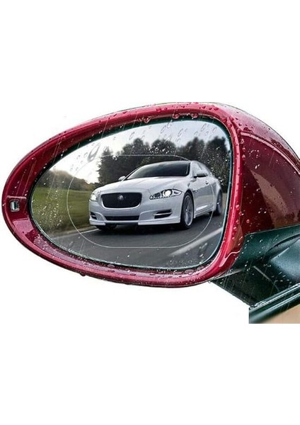 Yağmur Tutmaz Kaydırıcı Film Araç Dış Dikiz Aynası Kolay Görüş Buğu Önleyici (2 Adet)