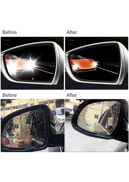 Yağmur Tutmaz Kaydırıcı Film Araç Dış Dikiz Aynası Kolay Görüş Buğu Önleyici (2 Adet) modelleri