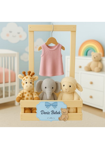 Ahşap Bebek Kırksepeti ,yenidoğan Sepeti ,ahşap Kasa