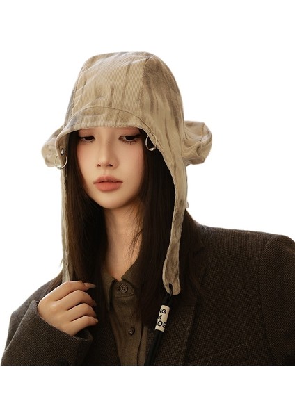 Kadın Sonbahar ve Kış Şapkaları Rüzgar Geçirmez Çok Yönlü Şapkalar (Yurt Dışından)