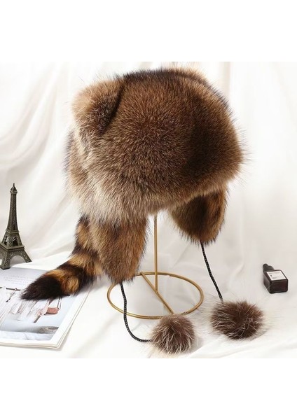 Kış Küçük Rakun Çocuk Sıcak Şapka (Yurt Dışından) fiyatları