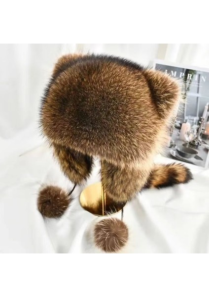 Kış Küçük Rakun Çocuk Sıcak Şapka (Yurt Dışından) indirimleri