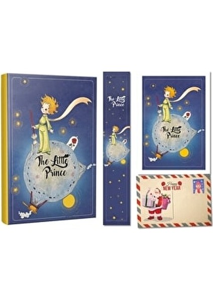 Little Prince Hediye Seti 1 Defter 1 Kartpostal 1 Ayraç 13,5x19,5 cm Nostaljik fiyatları