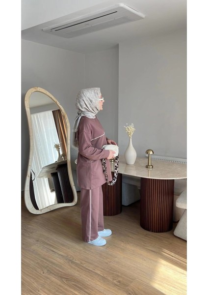 Olivia Kadın Mevsimlik Penye Alt Üst Spor ve Rahat Tesettür Ikili Takım indirimleri