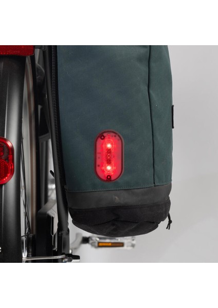 SL510 USB Ön Veya Arka Bisiklet Aydınlatması Siyah