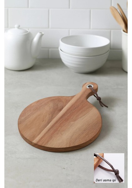 Akasya Lüx 23X32 cm Oval Sunum Tabağı Kahvaltı Tabağı Sunumluk Servis Tabağı