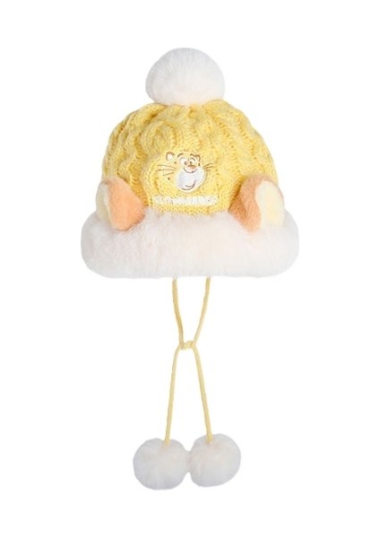 Disney Orijinal Sonbahar ve Kış Leopard Polis Memuru Örme Şapka (Yurt Dışından)