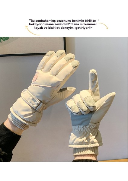 Yünlü, Kalın, Şık, Sıcak Tutan, Soğuktan, Rüzgardan ve Sudan Koruyan Bisiklet Eldiveni (Yurt Dışından) fiyatları
