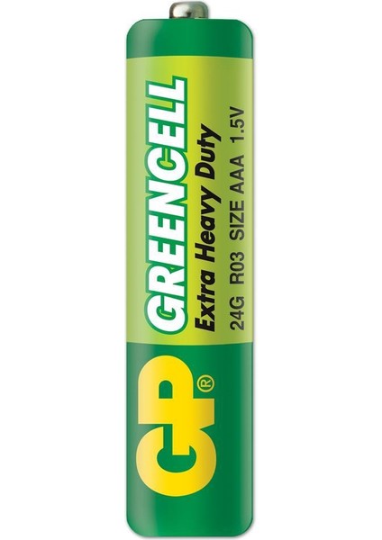 Greencell R03 Aaa Boy Çinko Ince Kalem Pil 40'lı Paket GP24G-2S2 fiyatları