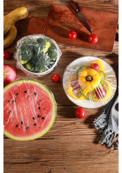 500 Adet Şeffaf Bone Pratik Tazeliği Koruyan Tencere Tabak Bonesi Gıda Koruma Saklama Kapak Bonesi fiyatları