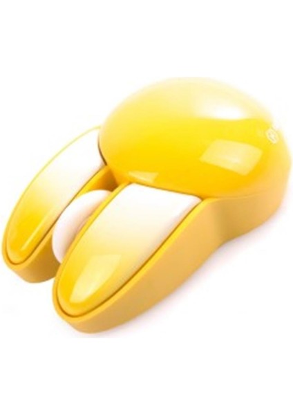 Sevimli Tavşan Kablosuz Sarı Bluetooth Mouse