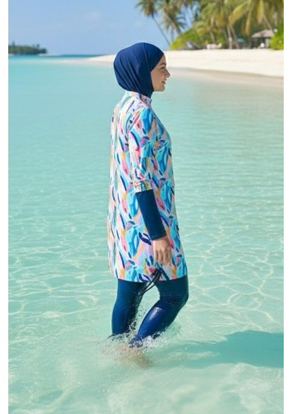 Kız Garson Boy Tam Kapalı Tesettür Mayo G2503 fiyatları