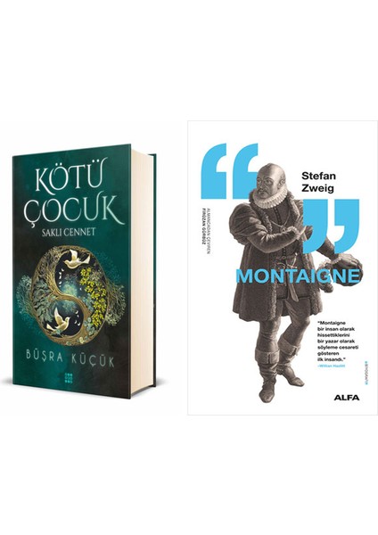 Kötü Çocuk 4 - Saklı Cennet (Ciltli) + Montaigne